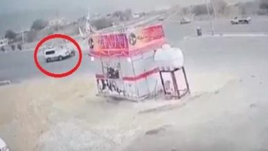 Photo of بالفيديو لحظة وقوع حـادث تصادم مروع | جريدة الأنباء
