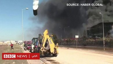 Photo of بالفيديو: انفجار ضخم في مصنع للكيماويات في إسطنبول