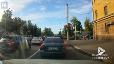 Photo of بالفيديو ماذا فعل سائق روسي كي لا | جريدة الأنباء
