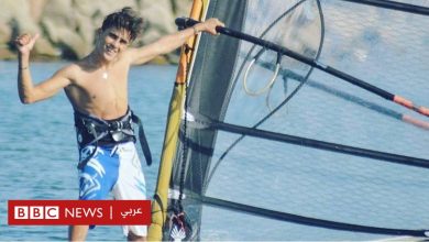 Photo of شاب تونسي يبحر إلى إيطاليا على متن لوح شراعي