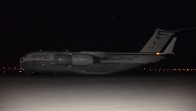 Photo of الدفاع: وصول طائرة عسكرية قادمة من الصين محملة بمعدات طبية لمكافحة كورونا