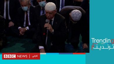 Photo of أردوغان يرتل القرآن في أول صلاة جمعة في آيا صوفيا