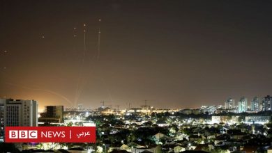Photo of صافرات الإنذار تدوي وصواريخ تنفجر في سماء تل أبيب (تل الربيع)