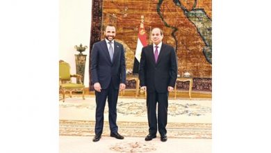 Photo of الرئيس عبدالفتاح السيسي يستقبل | جريدة الأنباء