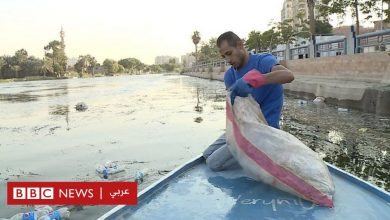 Photo of نهر النيل: مبادرة مصرية تحول النفايات البلاستيكية إلى مصدر دخل