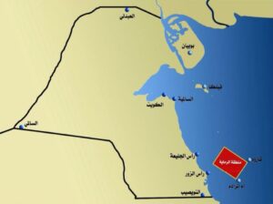 خريطة دولة الكويت